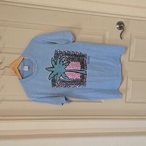 Vintage tee ss. Blue with California tag. Men's L.